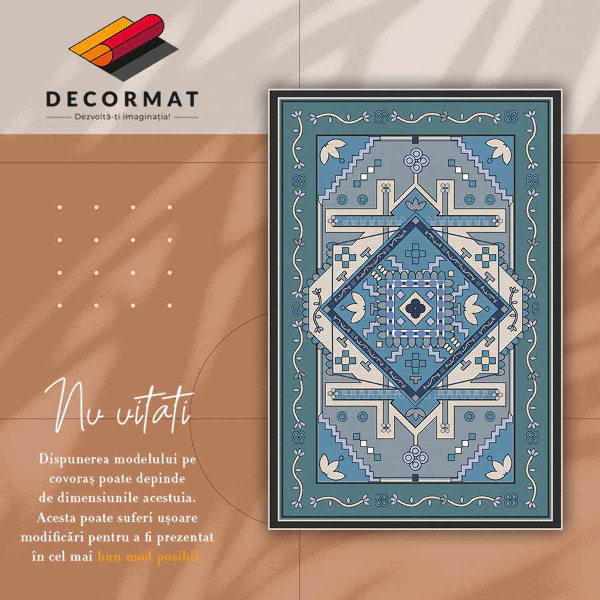 Vinylový koberec pro domácnost Arab geometrie