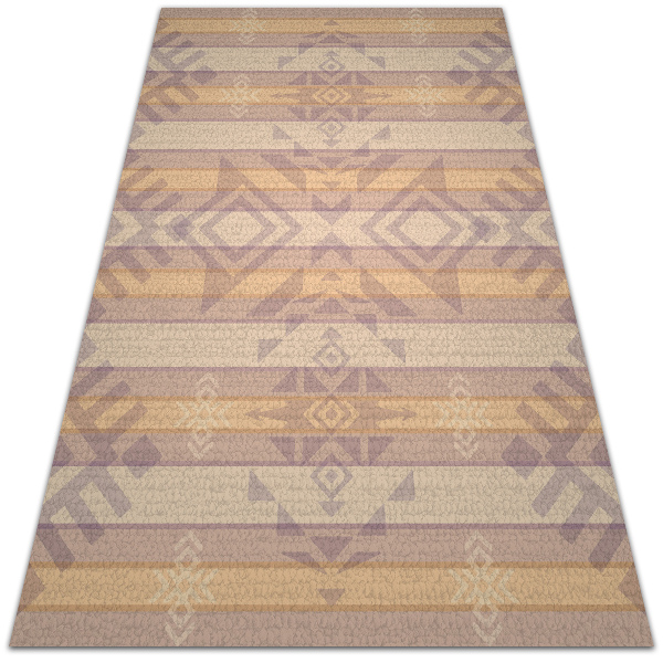 Univerzální vinylový koberec Indian geometrie