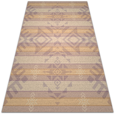 Univerzální vinylový koberec Indian geometrie