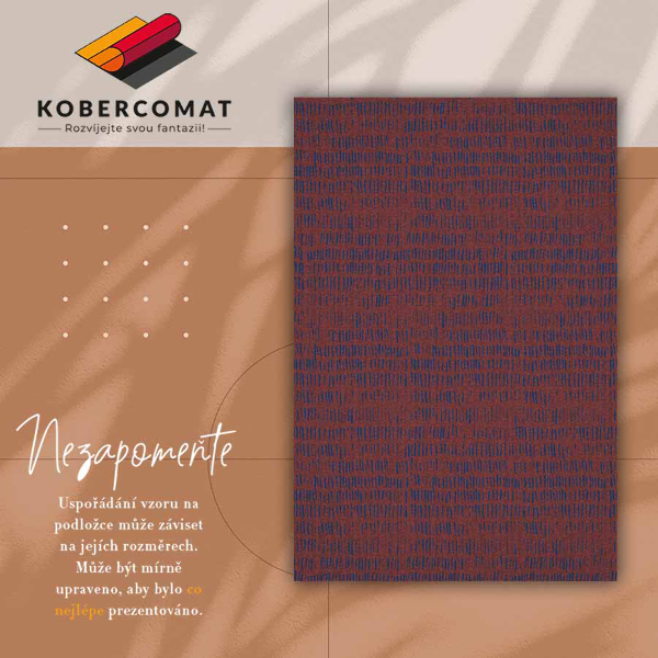 Vinylová rohož pro domácnost Koberec vazba