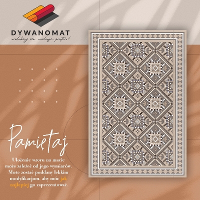 Vinylový koberec pro domácnost Arab geometrie