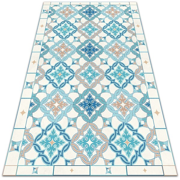 Módní vinylový koberec Geometrická vazba
