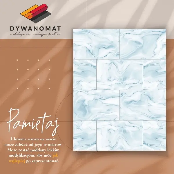 Vinylový koberec pro domácnost Mramorové dlaždice