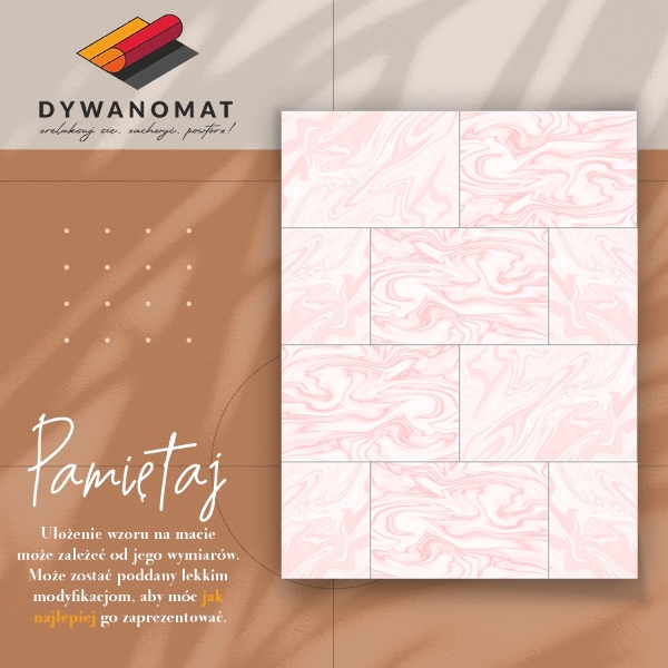 Vinylový koberec pro domácnost Mramorové dlaždice