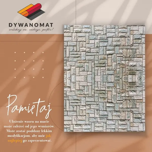 Vinylová rohož pro domácnost Dlažby
