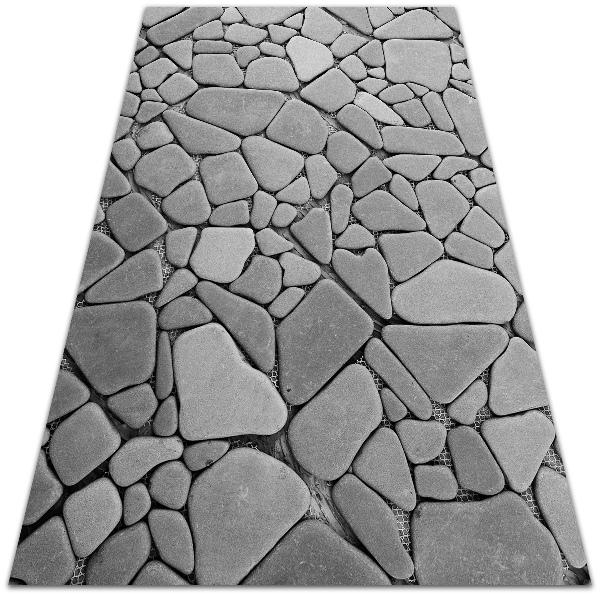 Vnitřní vinylový koberec Velké kameny