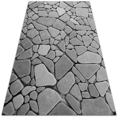 Vnitřní vinylový koberec Velké kameny