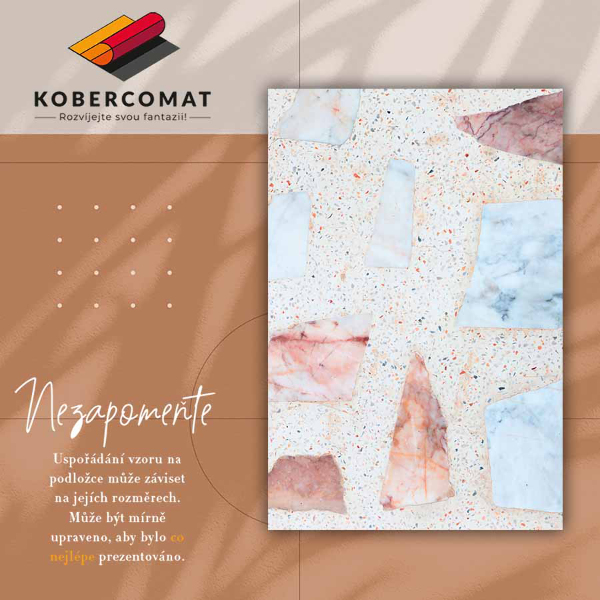 Vnitřní vinylový koberec Krásný mramor