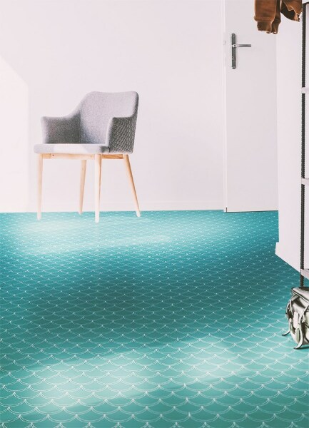 Módní vinylový koberec Geometrické váhy