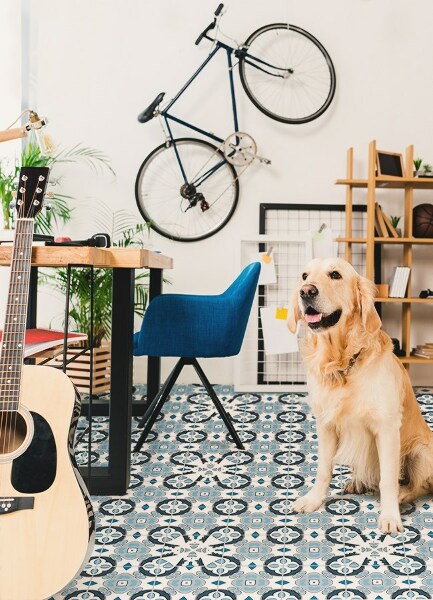 Vinylový koberec pro domácnost Španělské obklady a dlažby