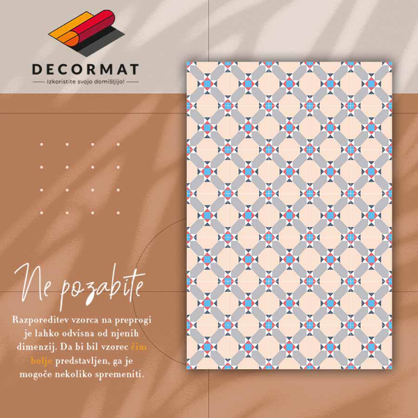 Vinylový koberec pro domácnost Marocké diamanty