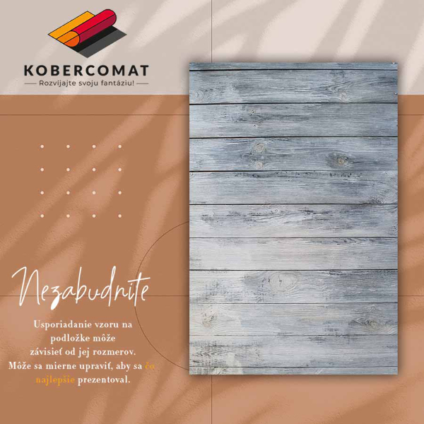 Vnitřní vinylový koberec Horizontální desky