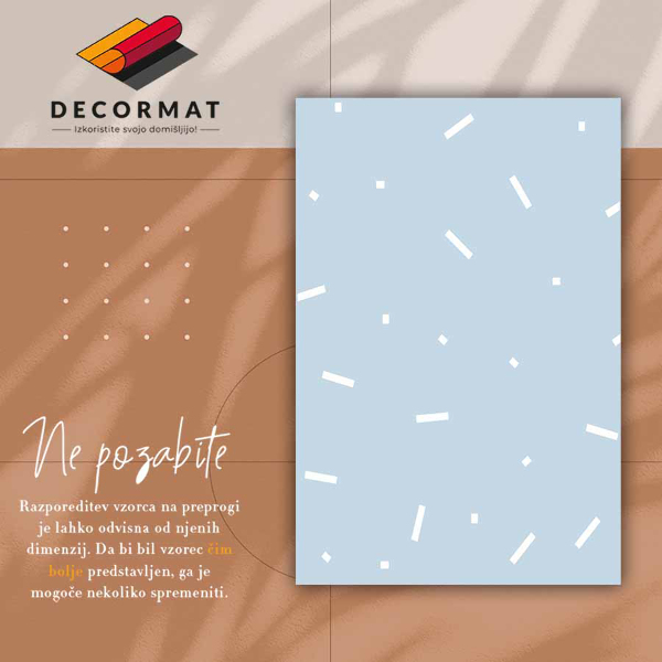 Vinylový koberec pro domácnost Čárky