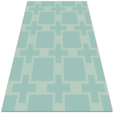 Univerzální vinylový koberec Geometrické kříže