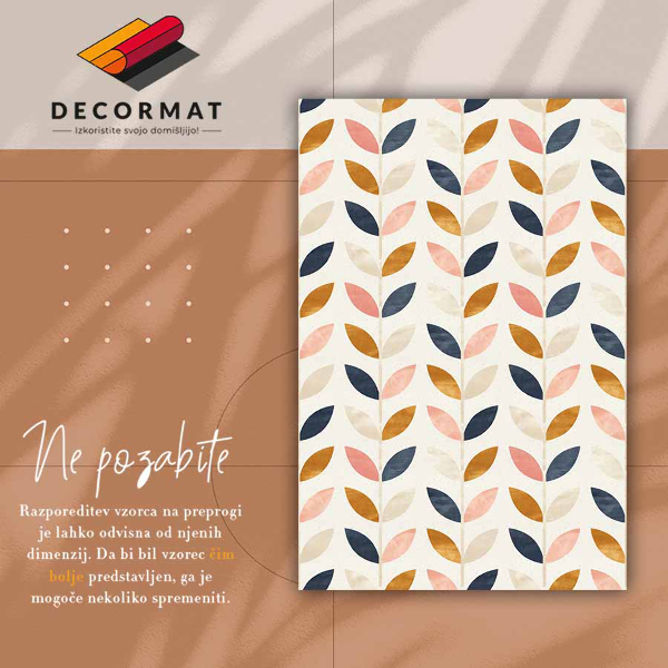 Vnitřní vinylový koberec Malé dopisy