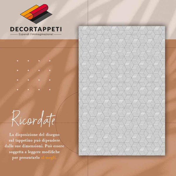 Univerzální vinylový koberec Geometrické kotník