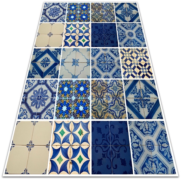 Vinylový koberec pro domácnost Marocké dlaždice