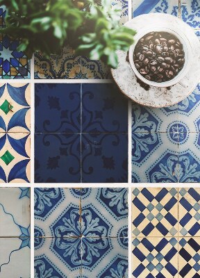 Vinylový koberec pro domácnost Marocké dlaždice