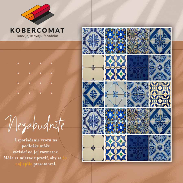Vinylový koberec pro domácnost Marocké dlaždice