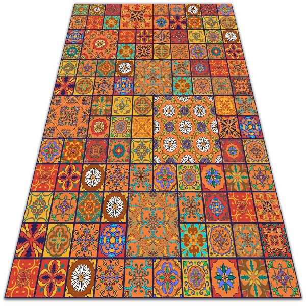 Univerzální vinylový koberec marocké dlaždice