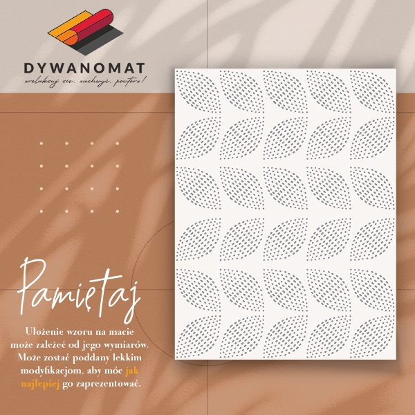 Vinylový koberec pro domácnost Dot květiny