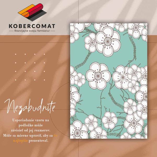 Vinylový koberec pro domácnost Geometrické pupeny