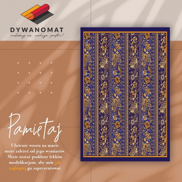 Vinylový koberec pro domácnost Vintage paisley