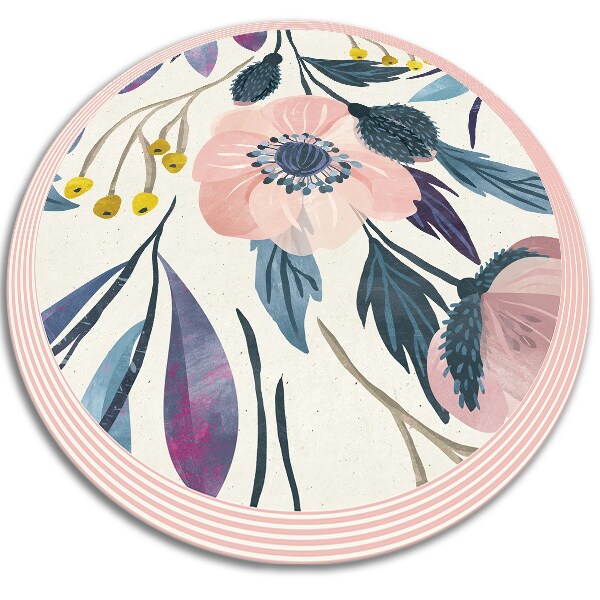 Univerzální vinylový koberec Květiny