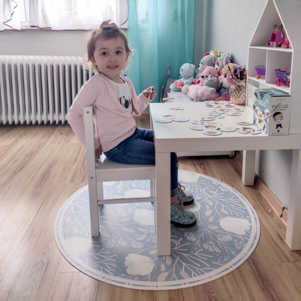 Univerzální vinylový koberec Stonky a pupeny