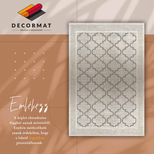 Vinylový koberec pro domácnost Marocký designu