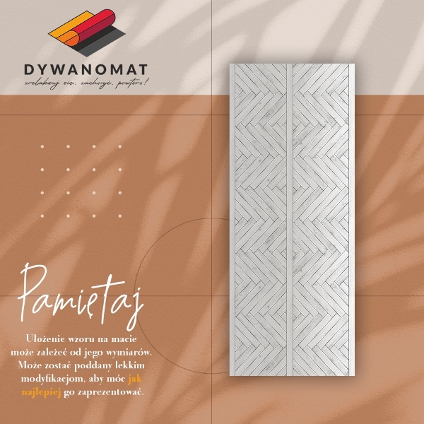 Vinylový koberec pro domácnost Plank rybí kost