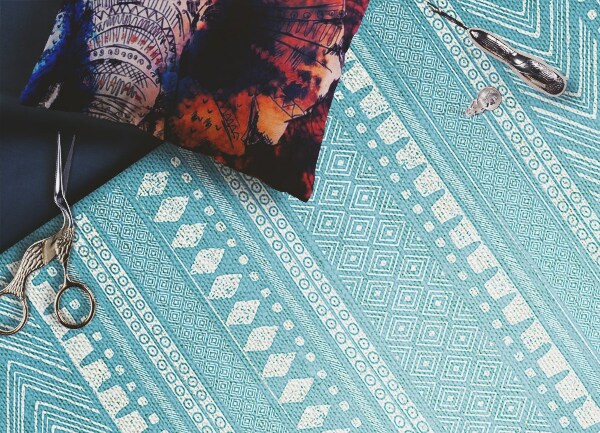 Módní vinylový koberec Indian textury