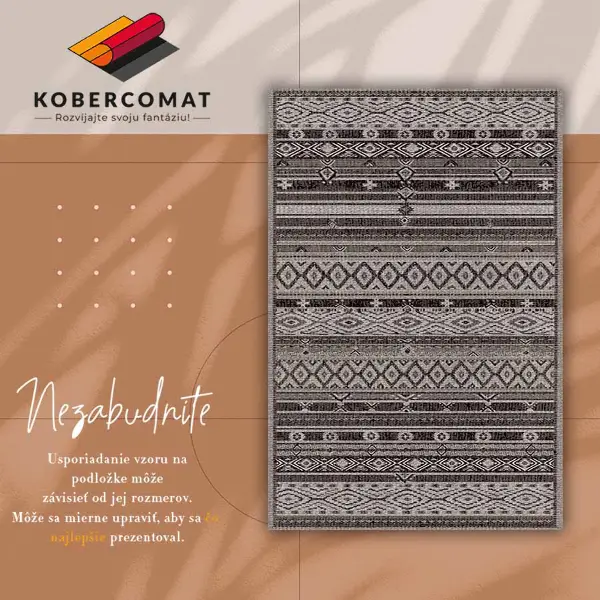 Vinylový koberec pro domácnost Indické vzory