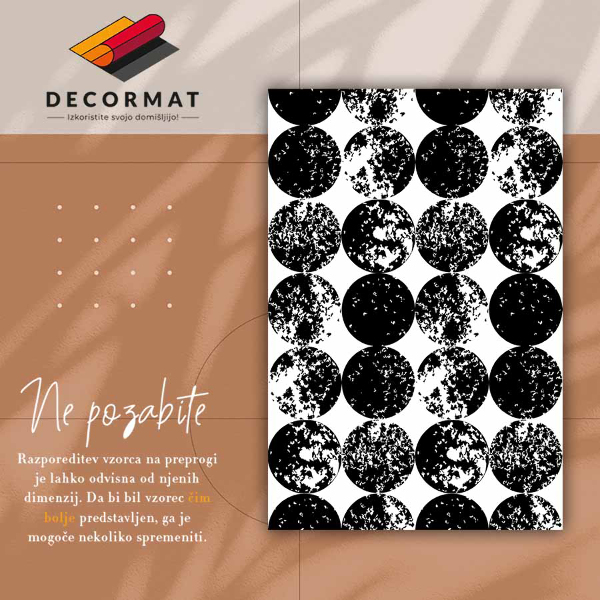 Módní vinylový koberec Různé vzory
