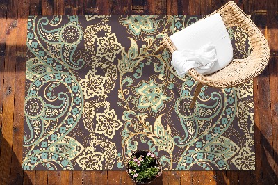 Zahradní koberec Paisley asijský styl