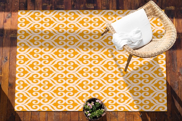 Venkovní zahradní koberec Žlutá designs