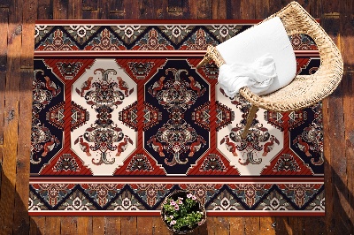 Moderní podlahová krytina na terase Vintage perský vzor