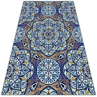 Terasový koberec s potiskem Mandala
