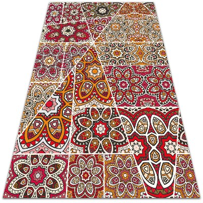 Venkovní zahradní koberec Etnické patchwork