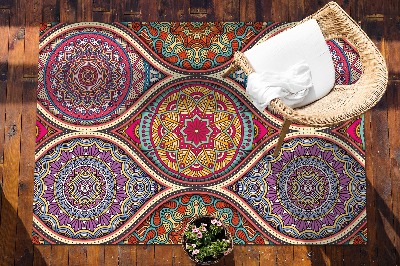 Terasový koberec Barevné mandala