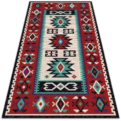 Moderní koberec na terasu Etnické vzory jednoduché