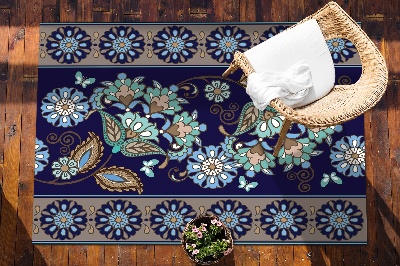 Zahradní koberec krásný vzor Květinový ornament