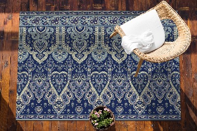 Zahradní koberec krásný vzor Indian textury