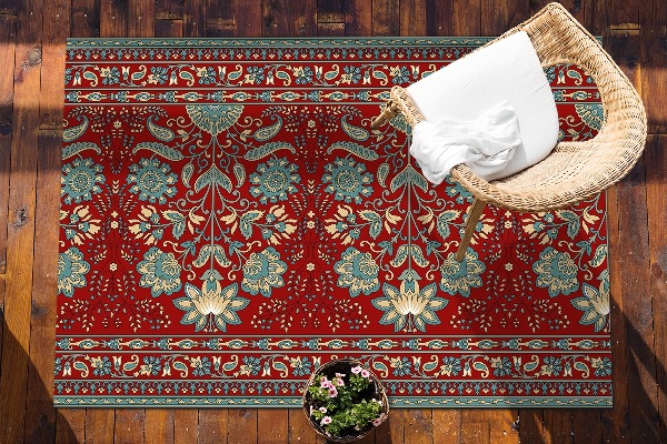 Zahradní koberec Paisley květiny