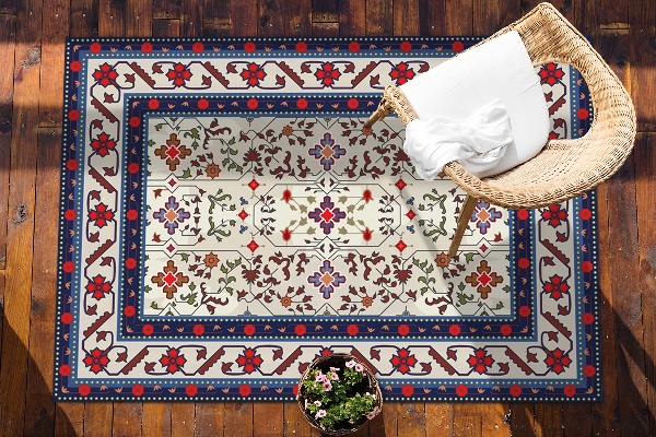 Moderní koberec na balkon Perské vzory