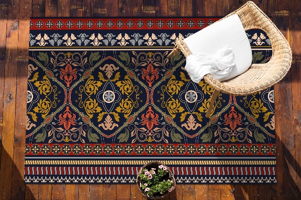 Venkovní zahradní koberec Floral boho