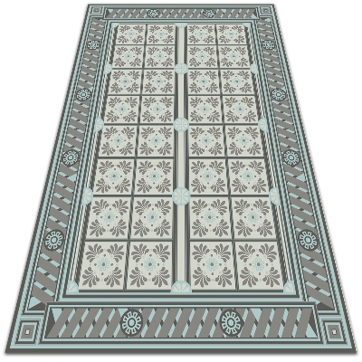 Zahradní koberec krásný vzor Skandinávský styl