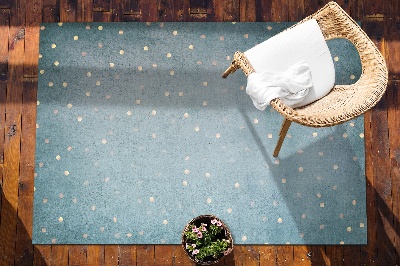Zahradní koberec krásný vzor Hvězdná obloha