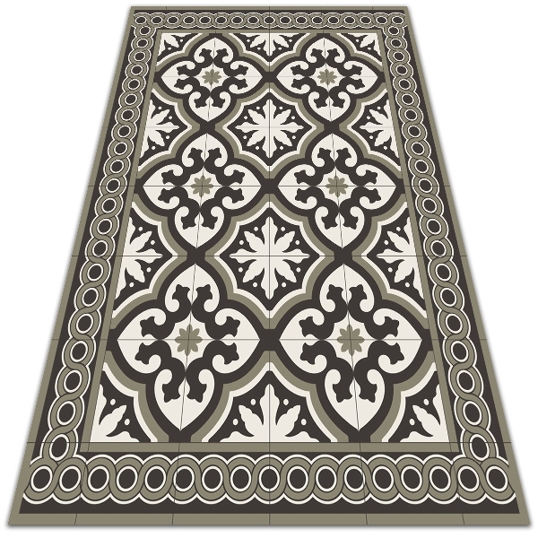 Zahradní koberec krásný vzor Skandinávský styl