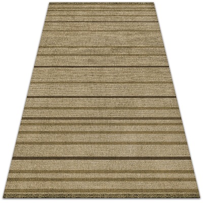 Terasový koberec Pruhy na tkanině